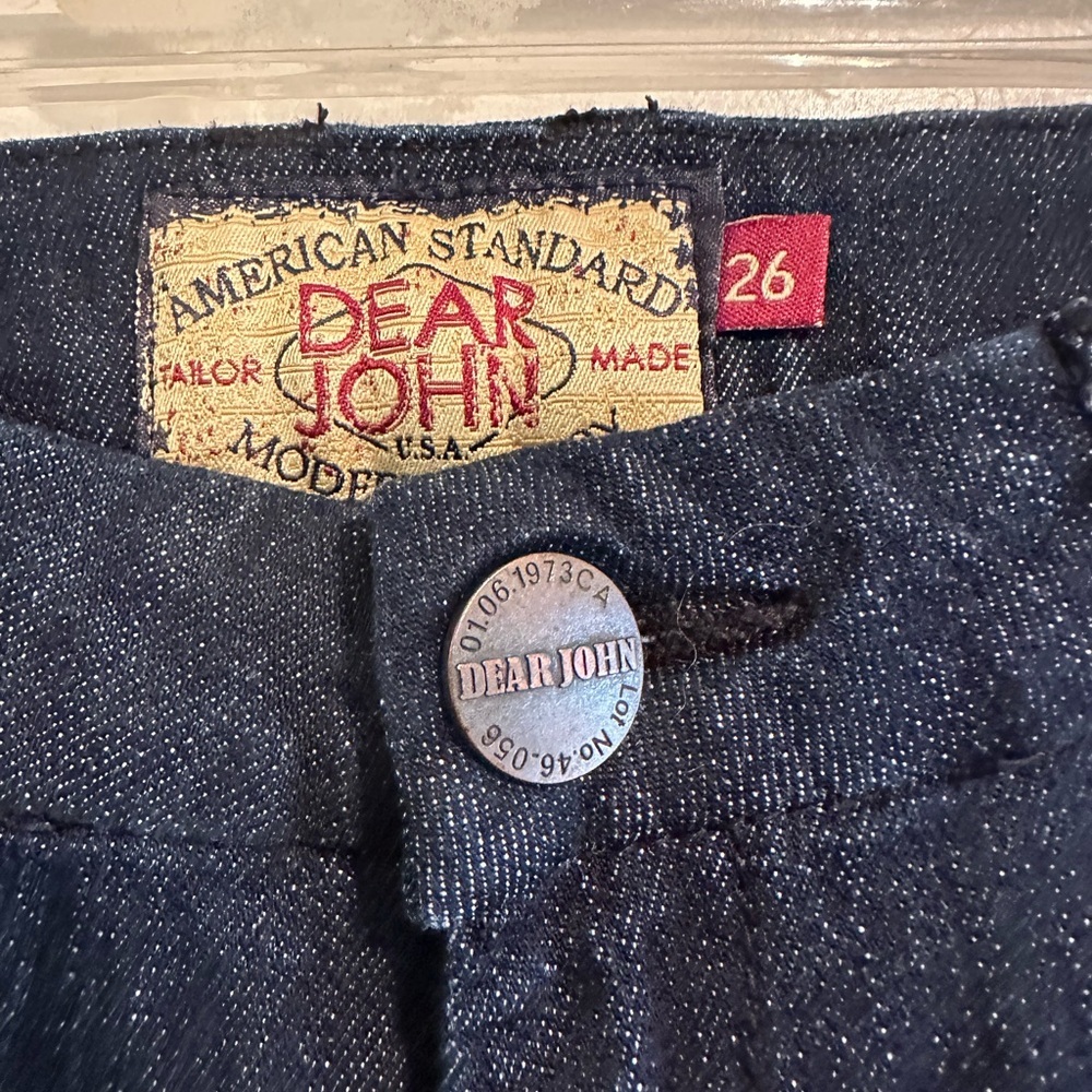Dear John Blue Flare Wide Leg Jeans T3 - Picture 2 of 11